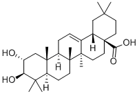 Structure of Maslinic Acid Structure of Maslinic Acid