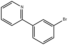 2-(3-BROMOPHENYL)PYRIDINE
 Struktur