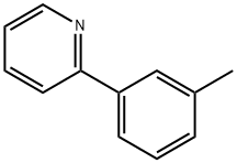 2-(3-甲苯基)吡啶 结构式