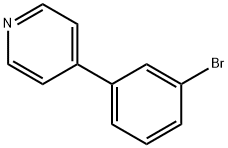 4-(3-Bromophenyl)pyridine Struktur