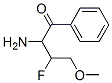 Butyrophenone,  2-amino-3-fluoro-4-methoxy-  (8CI) Structure