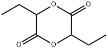 3,6-Diethyl-1,4-dioxane-2,5-dione Struktur