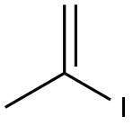 2-IODOPROPENE Structure