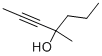 4-METHYL-2-HEPTYN-4-OL Struktur
