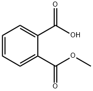 METHYL HYDROGEN PHTHALATE Structure