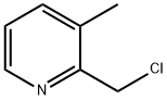 Pyridine, 2-(chloromethyl)-3-methyl- (7CI,8CI,9CI) Struktur