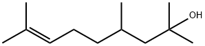 2,4,8-TRIMETHYL-7-NONEN-2-OL 化学構造式