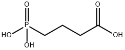 4-ホスホノ酪酸 化学構造式