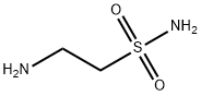 2-氨基乙基磺酰胺, 4378-70-5, 结构式