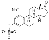 Estrone 3-sulfate sodium salt Struktur