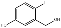 4-fluoro-3-(hydroxyMethyl)phenol Struktur