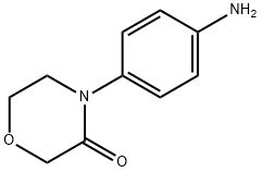 4-(4-氨基苯基)吗啡啉-3-酮,438056-69-0,结构式