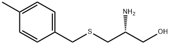 (R)-2-氨基-3-((4-甲基苄基)硫代)丙烷-1-醇, 438237-83-3, 结构式