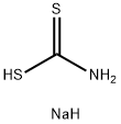 ジチオカルバミド酸ナトリウム 化学構造式