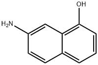 7-amino-1-naphthol Struktur