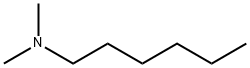 N,N-DIMETHYLHEXYLAMINE Structure