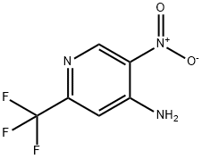 5-nitro-2-(trifluoroMethyl)pyridin-4-aMine Structure