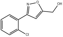 [3-(2-CHLORO-PHENYL)-ISOXAZOL-5-YL]-METHANOL Struktur