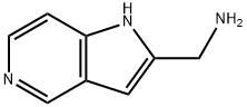 1H-Pyrrolo[3,2-c]pyridine-2-methanamine(9CI) Struktur