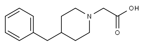 (4-BENZYL-PIPERIDIN-1-YL)-ACETIC ACID Struktur