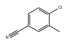 4-CHLORO-3-METHYLBENZONITRILE Structure