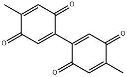 4,4'-Dimethyl-1,1'-biphenyl-2,2',5,5'-tetraone Struktur