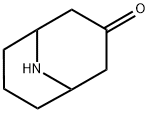 9-氮杂双环[3.3.1]壬烷-3-酮, 4390-39-0, 结构式