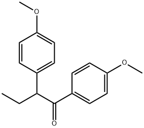 4'-METHOXY-2-P-METHOXYPHENYLBUTYROPHENONE Struktur