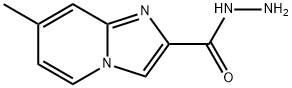 Imidazo[1,2-a]pyridine-2-carboxylic acid, 7-methyl-, hydrazide (9CI)|7-甲基咪唑并[1,2-A]吡啶-2-碳酰肼
