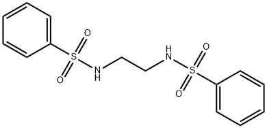 N,N'-Ethylenebisbenzenesulfonamide Structure
