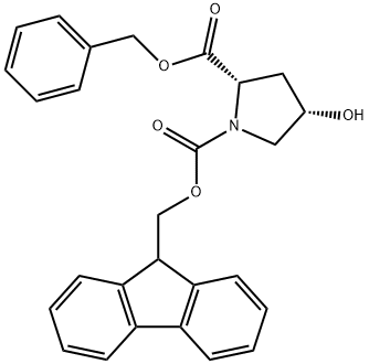 Fmoc-Hyp-OBz Struktur