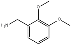 2,3-二甲氧基苄胺 结构式