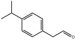 4-(1-メチルエチル)ベンゼンアセトアルデヒド 化学構造式