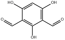 2,4,6-trihydroxyisophthalaldehyde Struktur