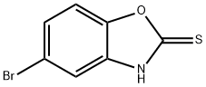 5-溴苯并恶唑-2-硫醇,439607-87-1,结构式