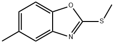 2-Methylthio-5-methylbenzoxazole Structure