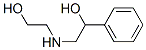 2-[(2-羟乙基)氨基]-1-苯基乙醇, 4397-15-3, 结构式