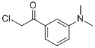 Ethanone, 2-chloro-1-[3-(dimethylamino)phenyl]- (9CI) Structure