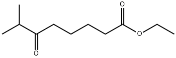 7-メチル-6-オキソオクタン酸エチル 化学構造式