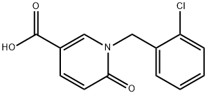 1-(2-CHLOROBENZYL)-6-OXO-1,6-DIHYDRO-3-PYRIDINECARBOXYLIC ACID Structure