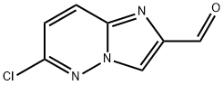 6-CHLORO-IMIDAZO[1,2-B]PYRIDAZINE-2-CARBOXALDEHYDE Structure