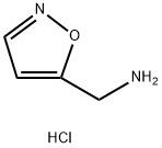 C-ISOXAZOL-5-YL-METHYLAMINE HYDROCHLORIDE 化学構造式