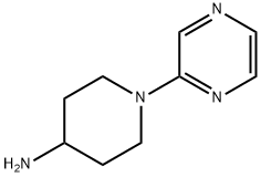 1-(2-pyrazinyl)-4-piperidinamine(SALTDATA: 2HCl) Structure