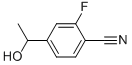 Benzonitrile, 2-fluoro-4-(1-hydroxyethyl)- (9CI) Structure