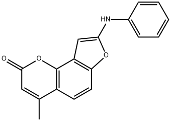 440111-05-7 2H-Furo[2,3-h]-1-benzopyran-2-one,  4-methyl-8-(phenylamino)-