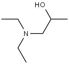 1-二乙胺基-2-丙醇 结构式