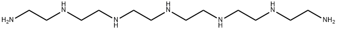 3,6,9,12,15-ペンタアザヘプタデカン-1,17-ジアミン 化学構造式