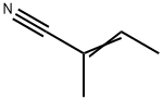 2-甲基-2-丁烯腈,4403-61-6,结构式