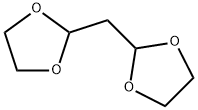 2,2'-methylenebis[1,3-dioxolane] Struktur