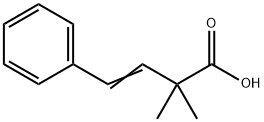 (E)-2,2-dimethyl-4-phenyl-but-3-enoic acid Structure